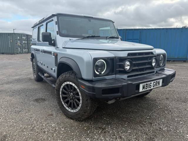 Ineos Grenadier 3.0 Utility Wagon Diesel - 5 Seat TD Van Diesel Sterling Silver Metallic