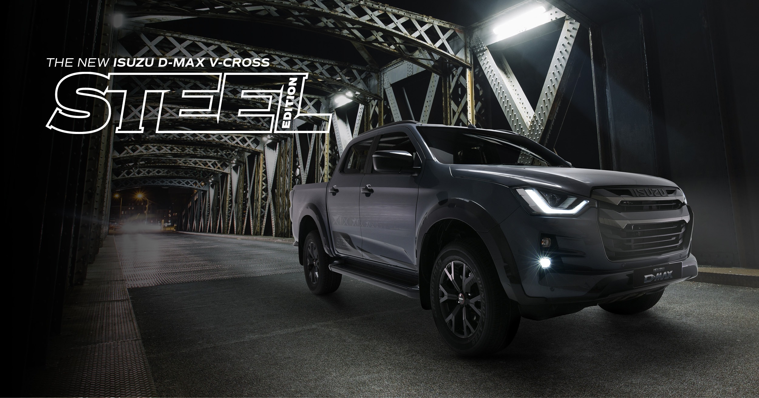 Isuzu UK Launches Limited D-Max V-Cross Steel Edition