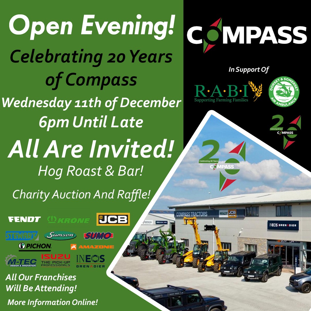 COMPASS TRACTORS OPEN EVENING! (20 Years Of Compass)